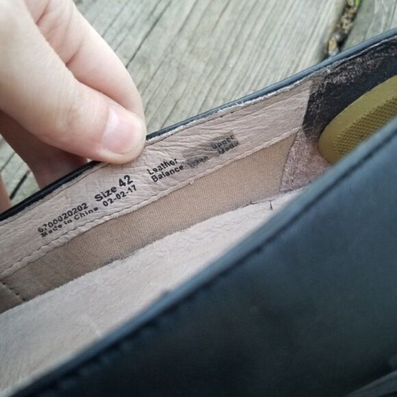 Dansko Addy Black Nappa Leather Smoking Loafer42 - Picture 7 of 10